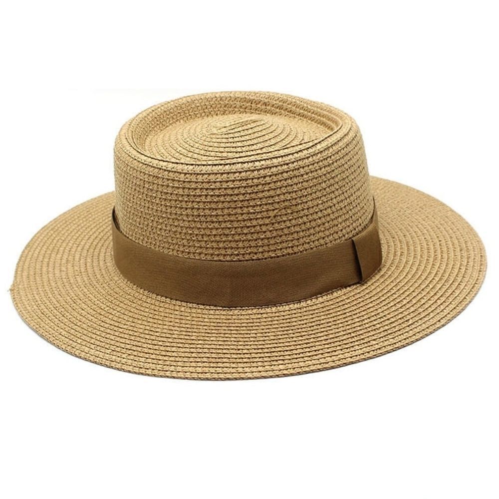 Tan Straw Hat
